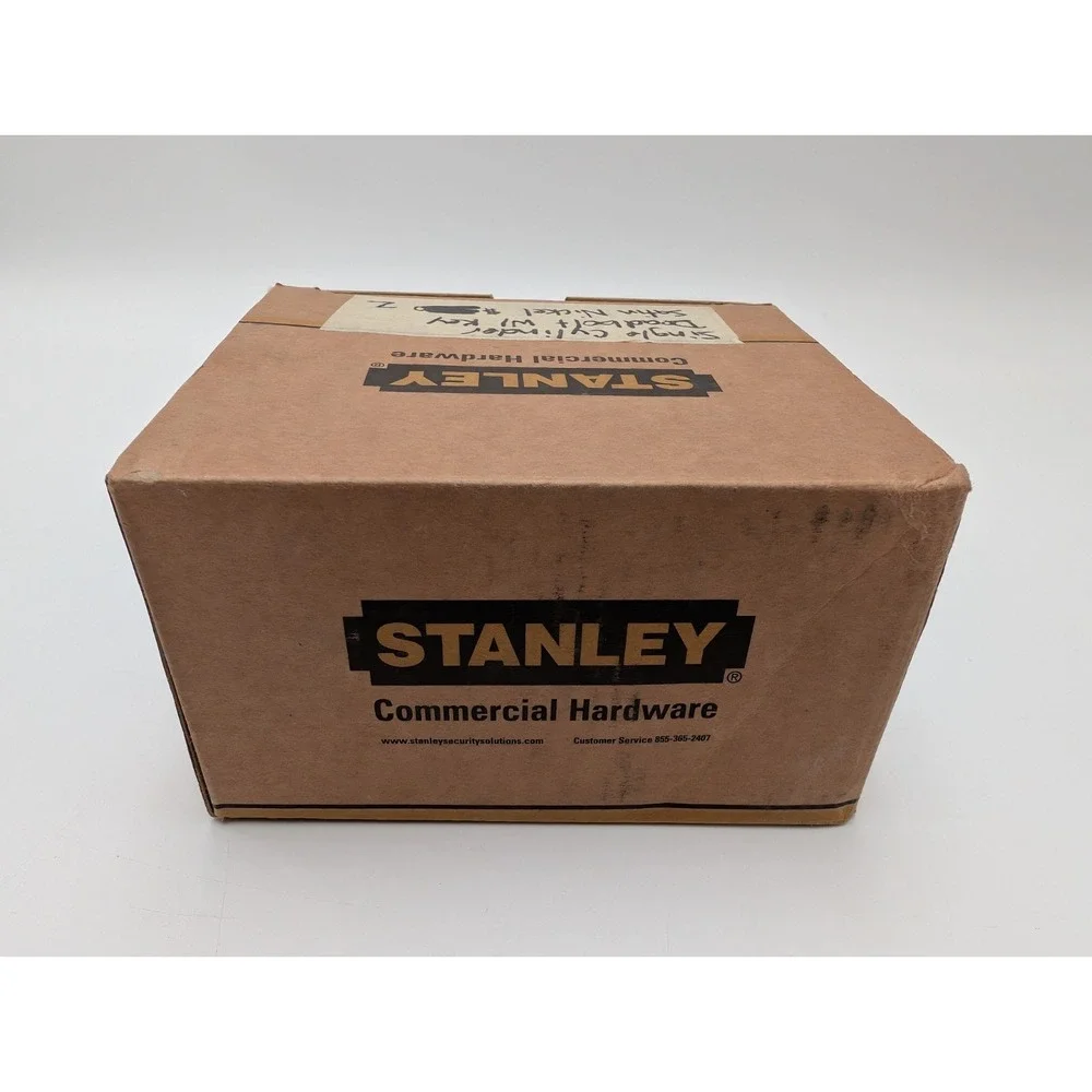 Stanley Commercial Hardware Commercial Single Cylinder Auxiliary Door Deadbolt